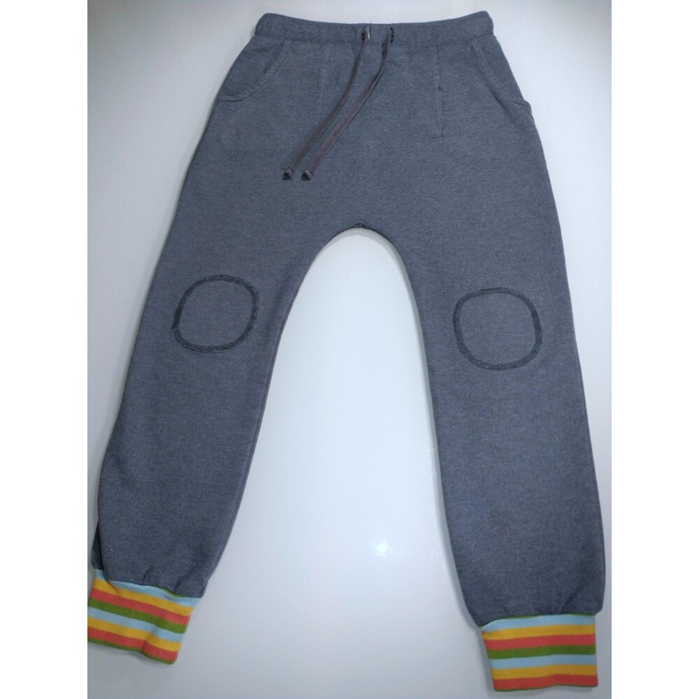 Little Green Radicals Pants 7-8Y 128cm Organic Cotton Intrlock Navy No Mid Seam
